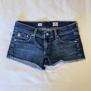 AG Daisy Low Rise Jean Shorts